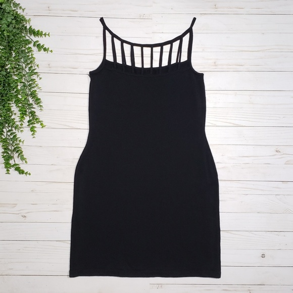 St. John Dresses & Skirts - St. John Evening Caged Dress Black